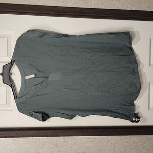 Woman top olive green